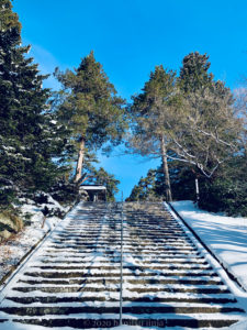 土津神社出世の階段