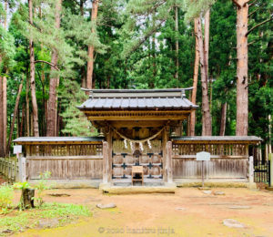 土津神社奥之院御神門